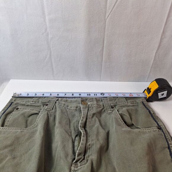 A.P.CO. Cargo Shorts Mens Sz 36 Green Outdoor Hiking Camping Utility Pockets - Picture 7 of 10